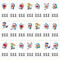 棉布姓名贴幼儿园名字贴手缝名字条非刺绣宝宝衣服贴印名字标签|多啦A梦(35个)