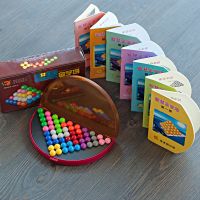 智慧金字塔 7本书638题 智力魔珠 亲子互动游戏拼盘益智成人玩具|耐摔版7本书638题