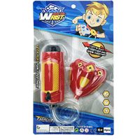 新款腕带手腕式小水枪王者同款后裔兰陵王玩具儿童网红款喷水枪|蜘蛛侠红色款