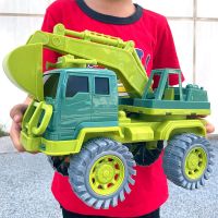 宝宝儿童玩具车大号惯性恐龙工程车挖掘机运输卡车货车小汽车男孩