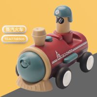 无需电池按压回力奥特曼儿童玩具车男女孩1-2-3岁宝宝惯性小汽车|海陆空火车单只装[无声光]