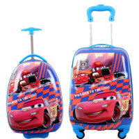 儿童拉杆箱20寸万向轮行李箱18寸男女宝宝旅行箱卡通学生密码箱|红汽车 16寸蛋形拉杆箱