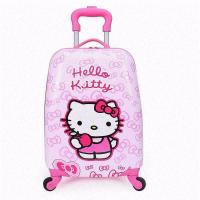 儿童卡通拉杆箱18寸男女童小孩行李箱小学生16宝宝公主旅行登|经典猫18寸