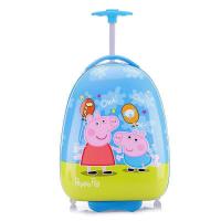 儿童卡通拉杆箱18寸男女童小孩行李箱小学生16宝宝公主旅行登|气球猪16寸