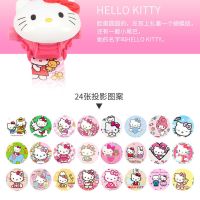 儿童手表早教投影仪手电筒图案发光投影灯小孩宝宝睡前奥特曼玩具|KT猫翻盖手表可看时间投影