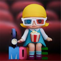 POPMART泡泡玛特MOLLY茉莉的一天系列盲盒手办潮流摆件玩具祖国版|[指定款]电影时光