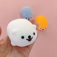 创意解压三色柴犬捏捏减压发泄神器网红超萌狗狗玩具生日礼物批发|白色柴犬捏捏乐