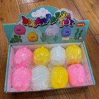 创意解压三色柴犬捏捏减压发泄神器网红超萌狗狗玩具生日礼物批发|呆萌兔一盒(8个)