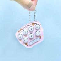 迷你掌上打地鼠敲打游戏机俄罗斯套圈圈智力开发益智玩具小礼品|粉紫打地鼠[68关] 收藏+关注送6电子