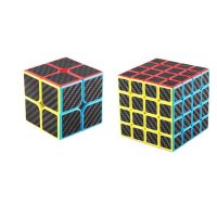 魔域文化碳纤维二三四五阶金字塔斜转SQ1五魔方套装初学者魔方|二阶+四阶 秘籍+螺丝刀+底座+润滑油+视频教程