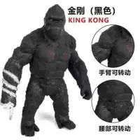 环2太平洋机甲可动手办流浪者尤里卡暴风赤红哥斯拉怪兽玩具礼品|金刚黑色 7寸环太平洋机甲