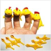 网红同款可粘墙弹射小鸡会飞的弹弓发射解压火鸡趣味创意玩具飞鸡|粘墙火鸡20个[颜色随机]店主推荐