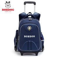 拉杆书包小学生男孩1-3-6年级女孩背包儿童爬楼减负双肩包