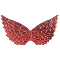 新翅膀男女童蝴蝶翅膀精灵天使蝴蝶翅膀道具花仙子装扮独角兽翅膀|红色