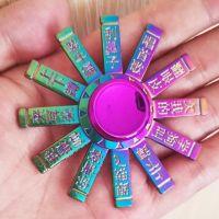 指尖陀螺手转儿童减压玩具火影忍者鸣人小学生男指间手指陀螺|柠檬黄炫彩三字大冒险