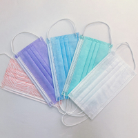 [领劵减15]花生壳口罩 90%熔喷 五色可选一次性防护口罩三层保护成人男女通用柔软亲肤