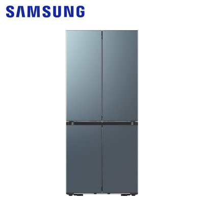 三星(SAMSUNG) RF50DG55513GSC 超薄嵌入大容量 自动开门 独立保鲜三系统 AI 节能 十字门冰箱