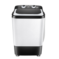 小型半全自动大容量洗脱一体家用学生迷你洗衣机|5kg单桶黑色 蓝光款
