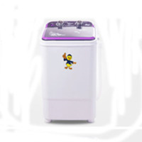 单桶半全自动迷你洗衣机4.5/7.2公斤大容量洗衣机带脱水小型家用|7公斤紫金钻电机UV消毒杀菌