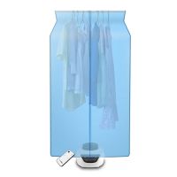 烘干机衣服家用小型干衣机便携式悬挂折叠大容量大功率风干机|1500瓦智能触屏主机+蓝悬挂布无架