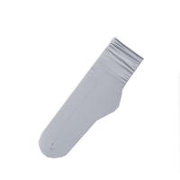 SUNTEK堆堆袜子女韩国夏季中筒天黑白色ins学院风薄款冰冰丝袜女潮 浅灰色5双装天 34-40