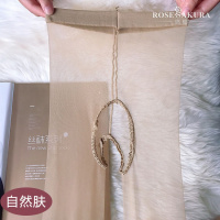 SUNTEK丝袜女薄款情趣骚性感诱惑黑丝脚尖透明免脱直入超薄床上开叉连裤 肤色开档款 建议140斤以内、175cm以下