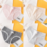 SUNTEK内裤女日系少女可爱三角裤蕾丝棉裆透气三角裤女士薄短裤头