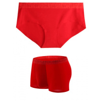 SUNTEK婚庆本命年莫代尔个性定制情人七夕亲密之结婚用品情侣红内裤