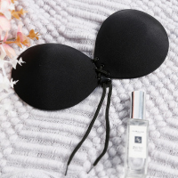 SUNTEK拉绳硅胶胸贴增大聚拢立体加厚隐形文胸婚纱游泳上托防水防滑乳贴