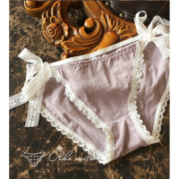 SUNTEK日系少女内裤可爱棉女生系带性感低腰蕾丝边学生胖次三角软妹子
