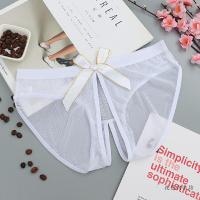 SUNTEK买3送1女生性感内裤薄纱柔软前后开口夫妻方便三角裤头男友喜欢