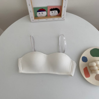 SUNTEK无钢圈小胸聚拢内衣女夏季薄款美背文胸薄款抹胸学生高中bra胸罩胸罩