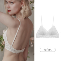 SUNTEK夏季轻聚拢美背文胸露背专用U型内衣女超薄款无钢圈小胸罩胸罩