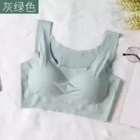 SUNTEK薄款少女运动内衣文胸聚拢无钢圈防震胸罩跑步美背背心式套装胸罩