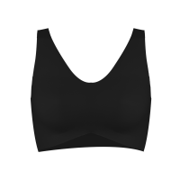 SUNTEK[薇娅推荐]无尺码V领背心文胸无钢圈内衣女透气胸罩薄胸罩