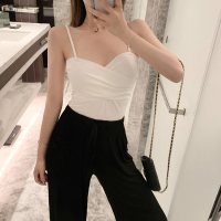 SUNTEK小吊带背心女外穿西装内搭收腰U型打底性感美背搭西服的上衣ins潮
