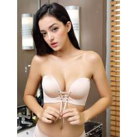 SUNTEK无肩带内衣女聚拢防滑上托隐形文胸贴婚纱礼服专用抹胸式裹胸露肩