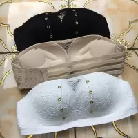 SUNTEK无肩带文胸隐形聚拢上托超防滑婚纱内衣女礼服用胸贴加厚裹胸抹胸