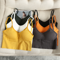 SUNTEK春夏秋冬四季都可以穿的文胸~大码女装胖mm细针织坑条吊带款胸罩