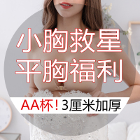 SUNTEK胸贴女婚纱吊带用聚拢上托加厚乳贴小胸专用平胸拍照内衣newbra