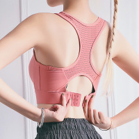 SUNTEK运动内衣女大码防震聚拢防下垂固定式美背文胸一体式健身瑜伽服女胸罩