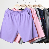 SUNTEK女士睡裤短裤夏季薄款休闲运动大裤衩宽松五分裤可外穿大码家居裤睡裤/家居裤