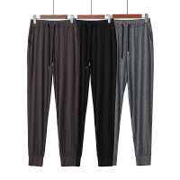 SUNTEK2020春夏莫代尔家居裤女士宽松大码胖mm睡裤潮运动休闲哈伦裤长裤睡裤/家居裤