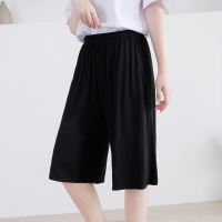 SUNTEK夏季薄款莫代尔五分睡裤女夏短裤宽松大码女士运动家居裤棉外穿睡裤/家居裤