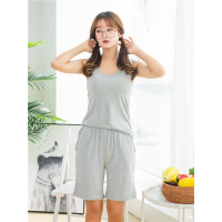 SUNTEK运动大裤衩女外穿百搭宽松薄款大码莫代尔睡裤短裤夏季韩版家居裤睡裤/家居裤