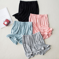 SUNTEK莫代尔休闲短裤女夏家居睡裤五分裤宽松瑜伽健身运动外穿夏季薄款睡裤/家居裤