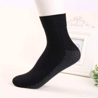 SUNTEK10双袜子女棉底短丝袜春秋中厚款天加厚防滑女袜子短袜黑肉色 黑肉色带底各5双 均码