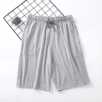 SUNTEK凉感莫代尔棉男士夏季短裤睡裤薄款宽松大码五分家居沙滩裤可外穿