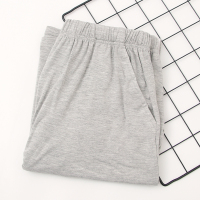 SUNTEK莫代尔家居短裤男夏季薄款纯色宽松凉爽休闲运动睡裤五分裤可外穿