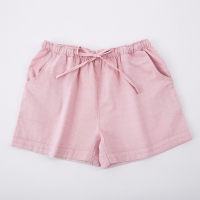 SUNTEK夏季双层纱布情侣短裤女士睡裤男士五分裤棉沙滩裤